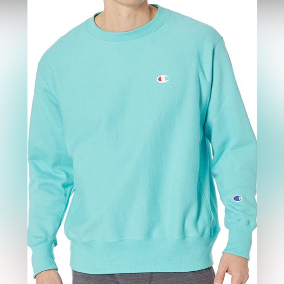 Turquoise champion crewneck - Picture 2 of 4